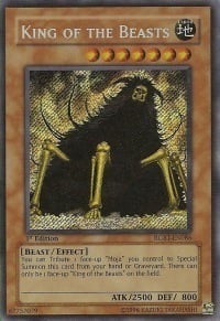 King of the Beasts Card Front