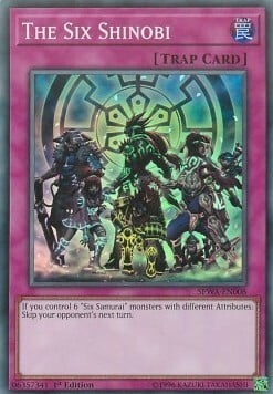 The Six Shinobi Card Front