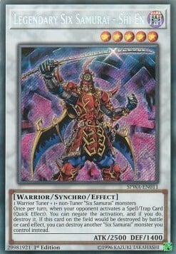 Shi En - Sei Samurai Leggendario Card Front