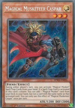 Yugi Deck Magical Musketeer Deck Core 6 Card Bundle  3x Caspar & 3x  Starfire, DUOV Ultra Rare 1st Edition, Yu-Gi-Oh! TCG, Lightly Played