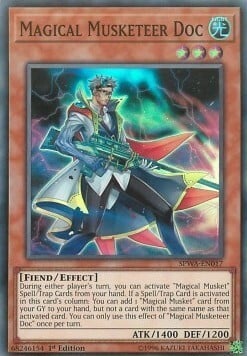 Magical Musketeer Doc Card Front