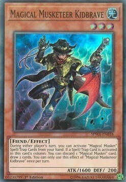 Magical Musketeer Kidbrave Card Front
