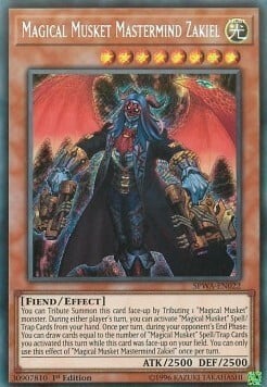 Magical Musket Mastermind Zakiel Card Front