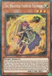 The Weather Painter Thunder · Secret Rare 033sec