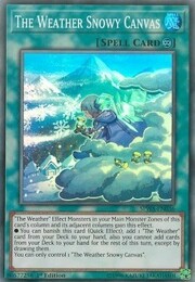 The Weather Snowy Canvas · Super Rare 036