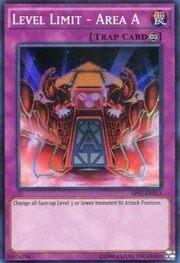 Level Limit - Area A · Super Rare 013