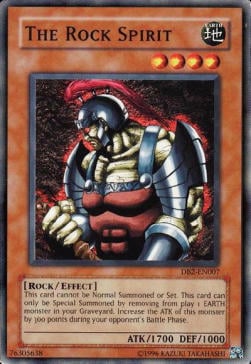 The Rock Spirit Card Front