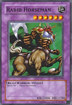 Rabid Horseman Card Front