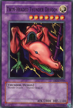 Twin-Headed Thunder Dragon Card Front