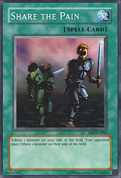 Dividi la Sofferenza Card Front