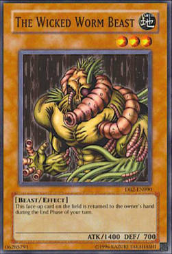 The Wicked Worm Beast Card Front