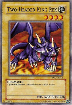 Two-Headed King Rex Card Front