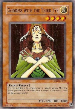 Goddess with the Third Eye Card Front