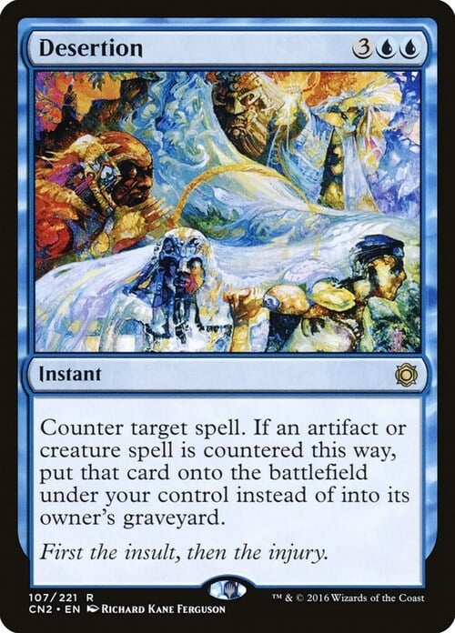 Desertion Card Front