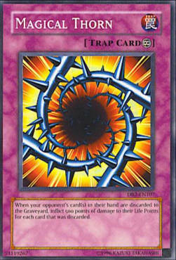 Magical Thorn Card Front