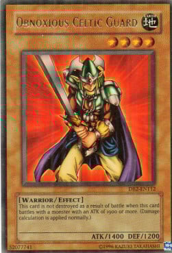 Obnoxious Celtic Guard Card Front