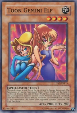 Toon Gemini Elf Card Front