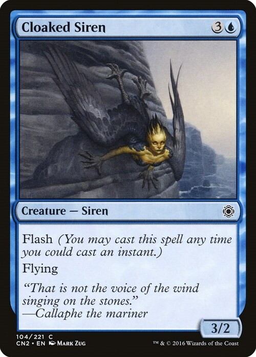 Sirena Celata Card Front