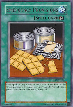 Emergency Provisions Card Front