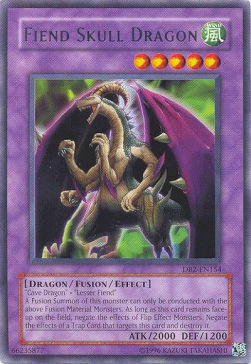 Fiend Skull Dragon Card Front