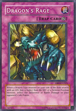 Dragon's Rage Card Front