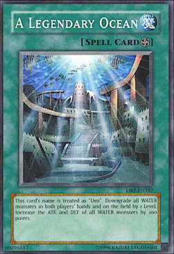 A Legendary Ocean Card Front