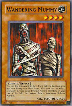 Wandering Mummy Card Front