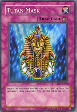Tutan Mask Card Front