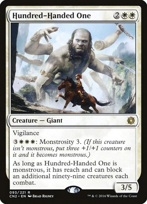 Hundred-Handed One Card Front