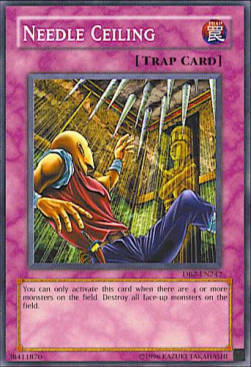 Needle Ceiling Card Front