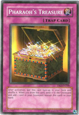 Pharaoh's Treasure Card Front