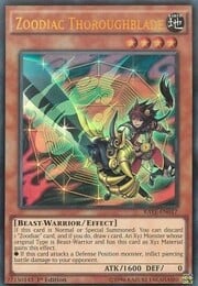 Zoodiac Thoroughblade · Ultra Rare 017