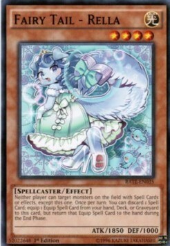 Fairy Tail - Rella Card Front