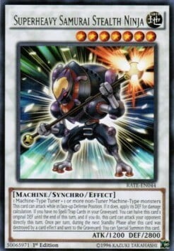Superheavy Samurai Stealth Ninja Card Front
