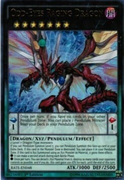Odd-Eyes Raging Dragon Card Front