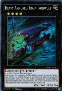 Heavy Armored Train Ironwolf Card Front