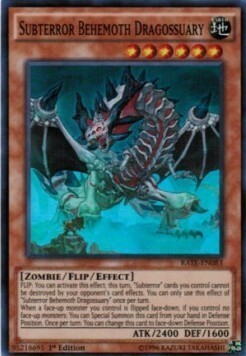 Subterror Behemoth Dragossuary Card Front
