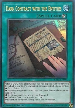 Dark Contract with the Entities Card Front