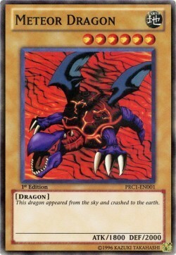 Meteor Dragon Card Front