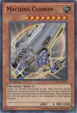 Machina Cannon Card Front