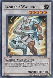 Scarred Warrior · Super Rare 013