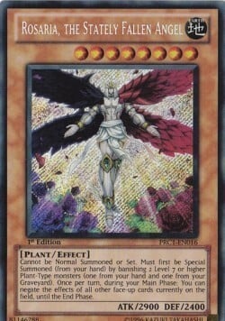 Rosaria, the Stately Fallen Angel Card Front