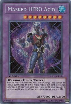 Masked HERO Acid Card Front