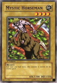 Mystic Horseman Card Front
