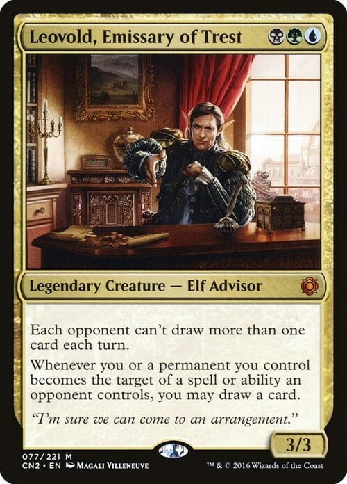 Leovold, Emissary of Trest Card Front