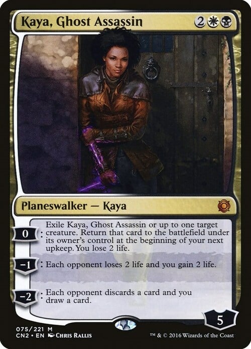 Kaya, Ghost Assassin Card Front