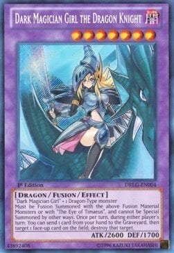 Dark Magician Girl the Dragon Knight Card Front