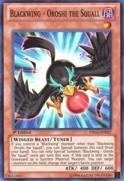 Blackwing - Oroshi the Squall Card Front