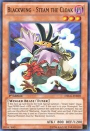 Blackwing - Steam the Cloak · Super Rare 028
