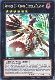 Number C5: Chaos Chimera Dragon · Super Rare 043